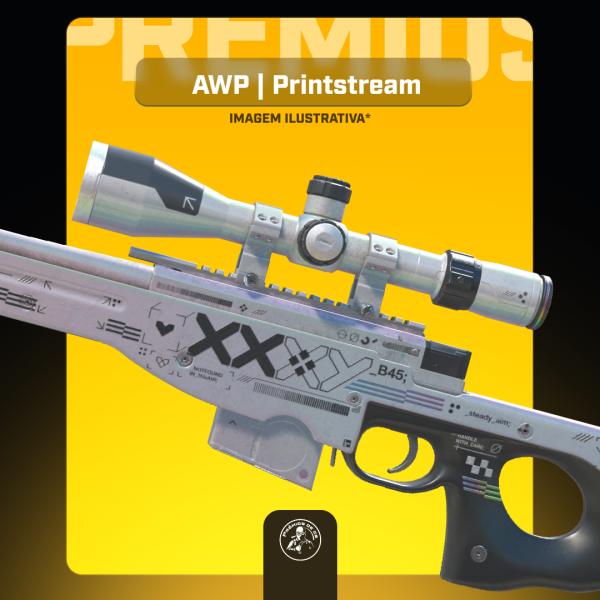  — 1508 AWP | Printstream (Well-Worn)